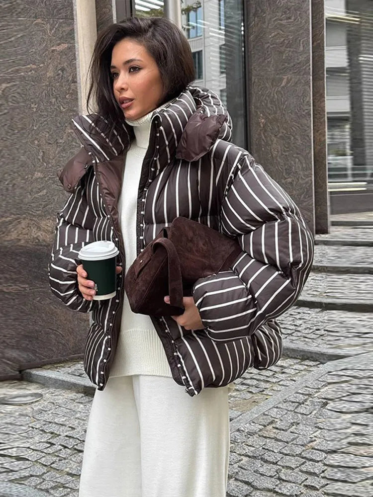 Striped Cotton Jacket