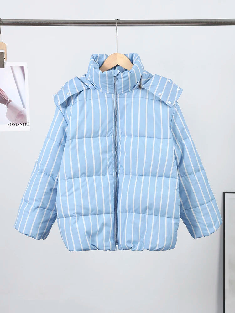 Striped Cotton Jacket