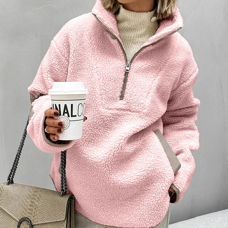 Fleece Half Zipper Pullover