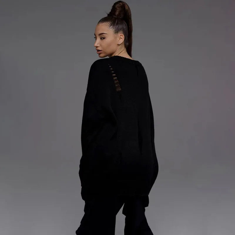 Decorative Cut Sweater