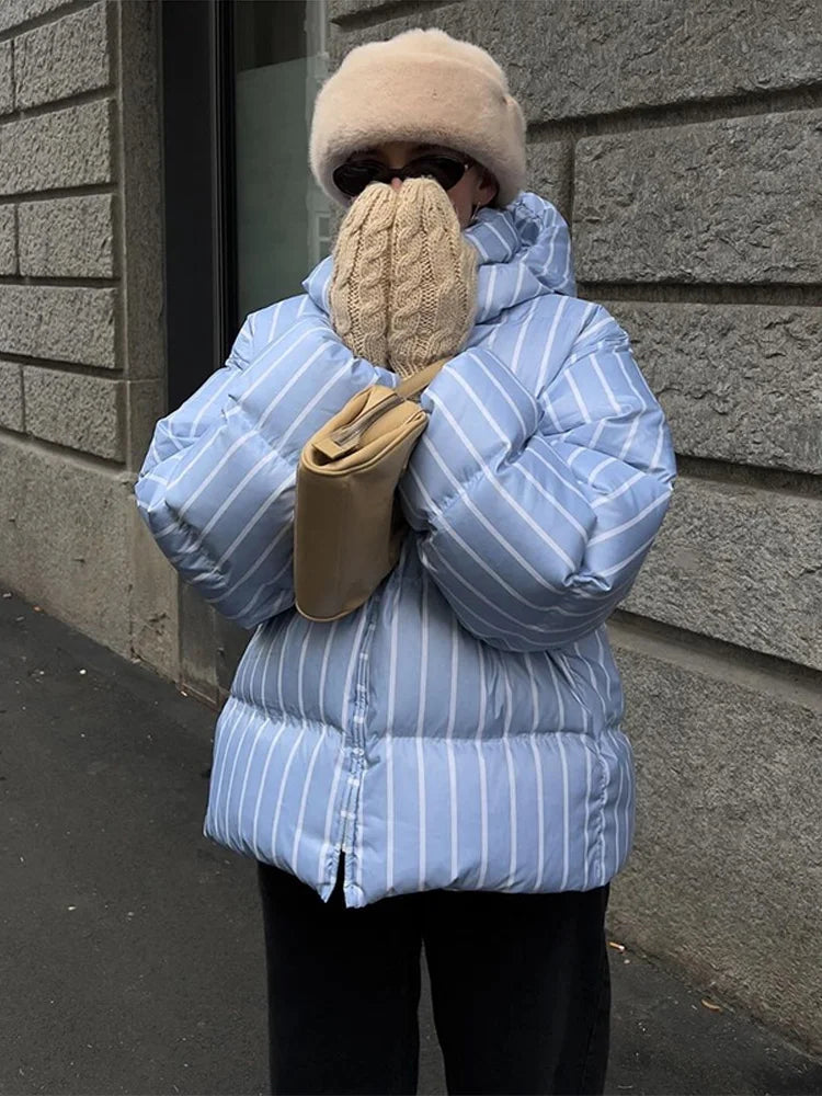 Striped Cotton Jacket