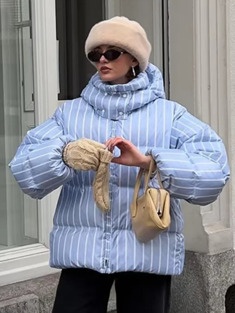 Striped Cotton Jacket