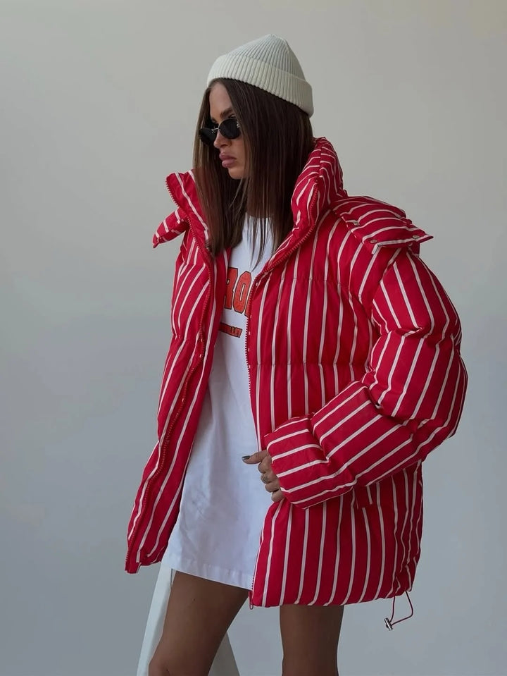 Striped Cotton Jacket