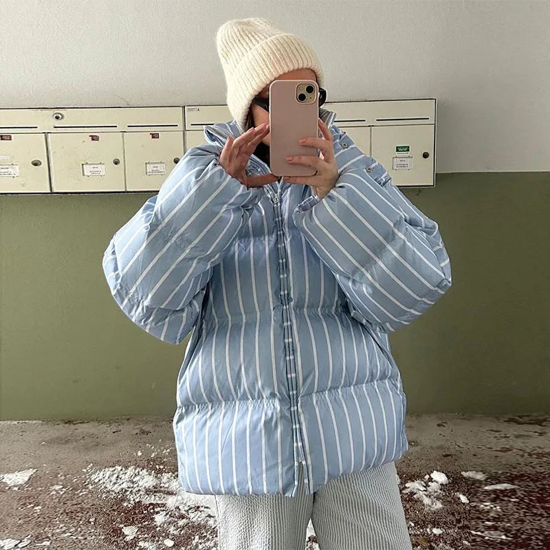 Striped Cotton Jacket